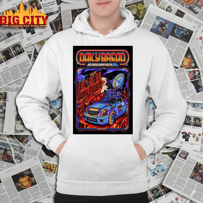 Awesome Daily Bread Morrison, CO Oct 25 &amp; 26, 2025 Red Rocks Amphitheatre Poster Shirts