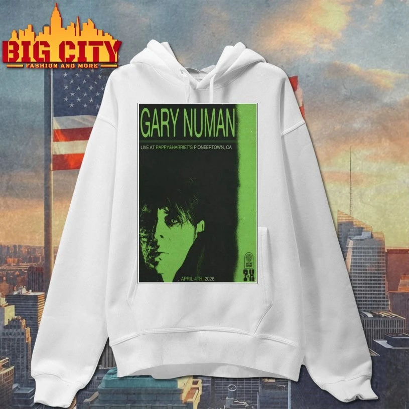 Awesome Gary Numan California Concert 2026 Poster shirt