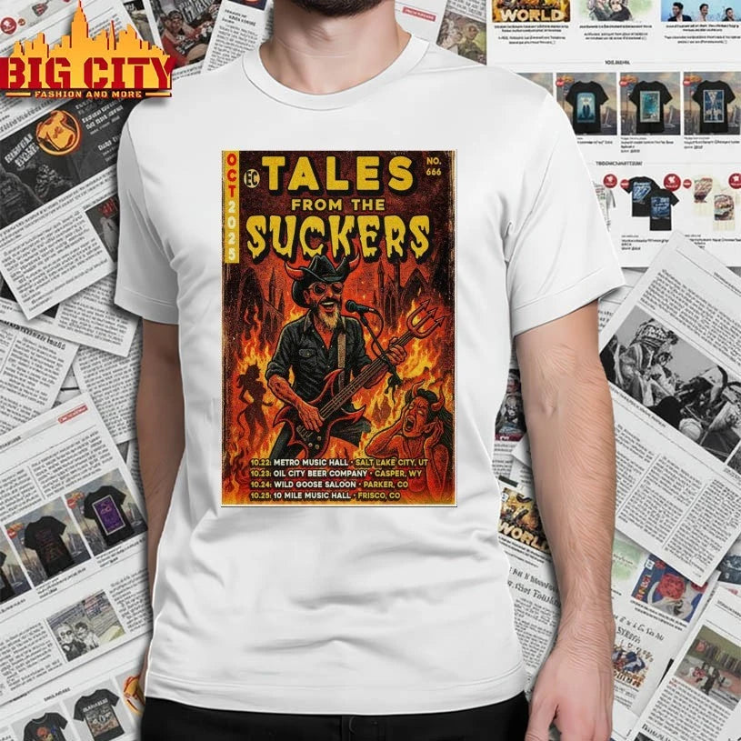 Awesome Tales From The Suckers Event October 2025 Poster Shirts