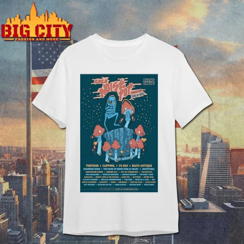 Awesome The Noise Pop San Francisco, CA Concert Poster shirt