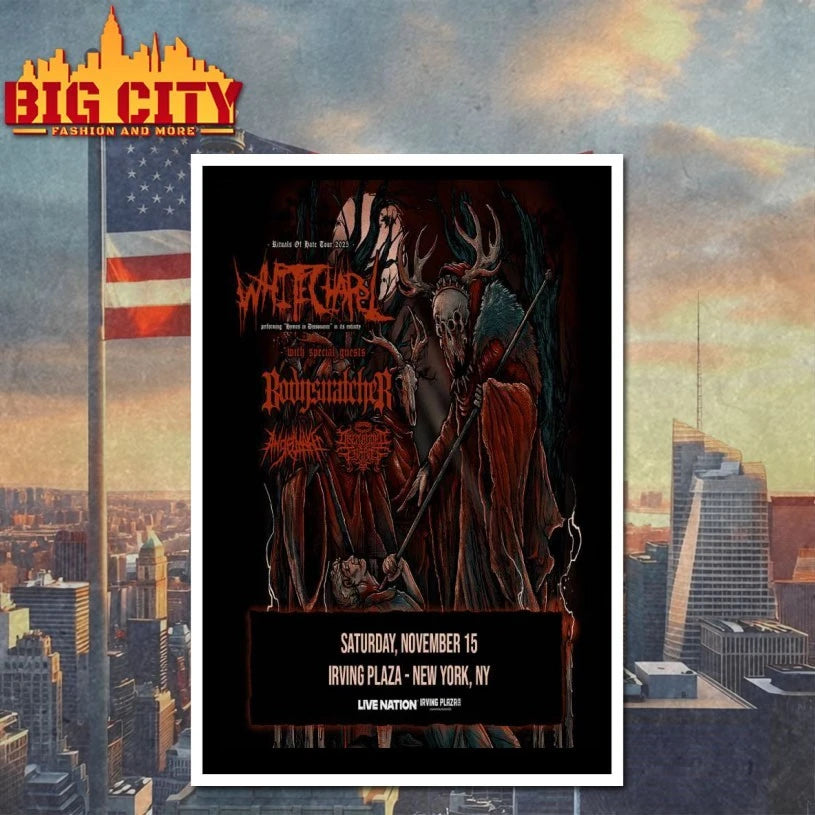 Awesome Whitechapel Nov 15 2025 The Irving Plaza Powered By Verizon 5G in New York, NY Tour Poster shirt
