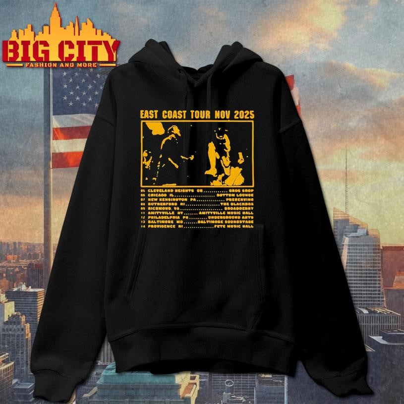 BANE EAST COAST TOUR NOV 2025 Shirt