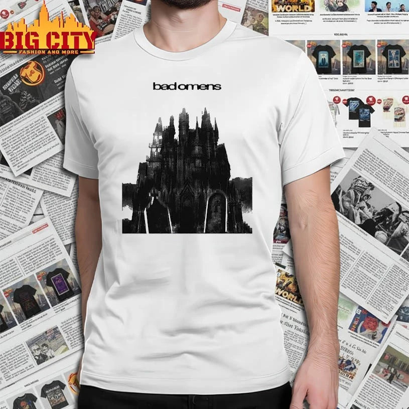 Bad Omens Blurred Castle shirt