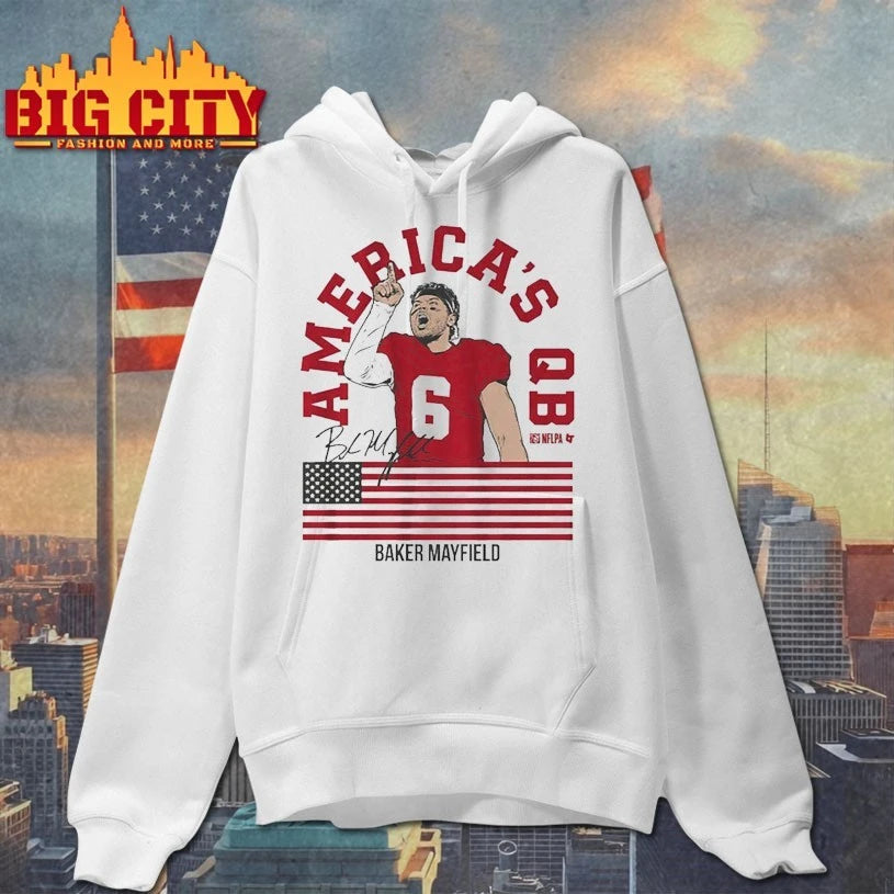 Baker Mayfield America’s QB Flag Shirt