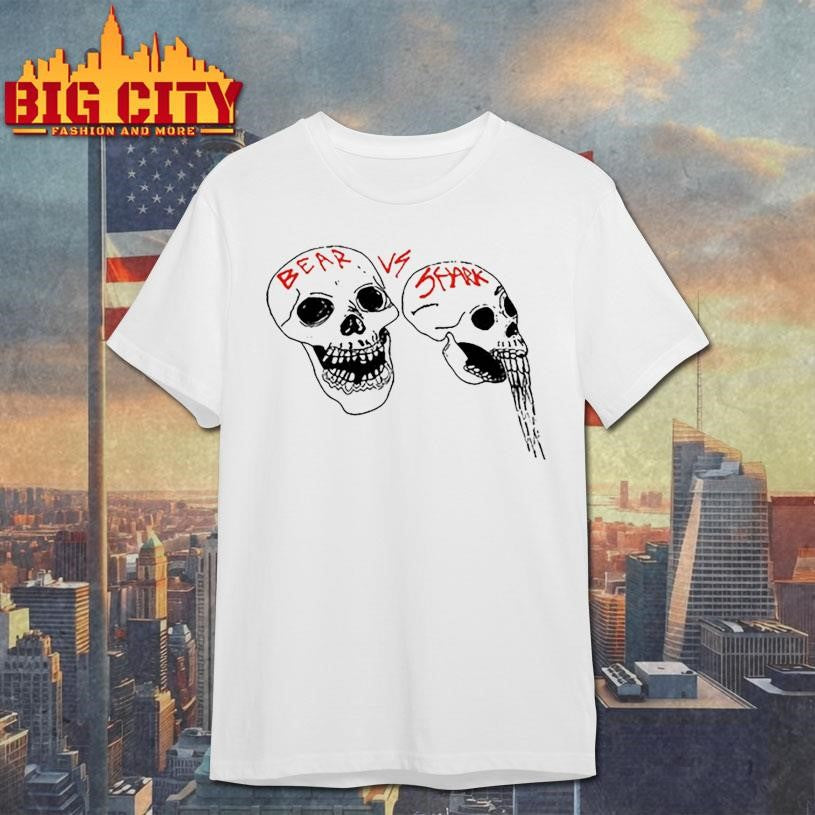 Bearvsshark Skulls Snow Cone Shirt