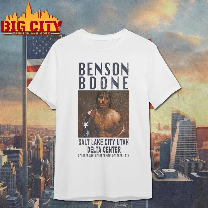 Benson Boone Salt Lake City Utah Delta Center shirts