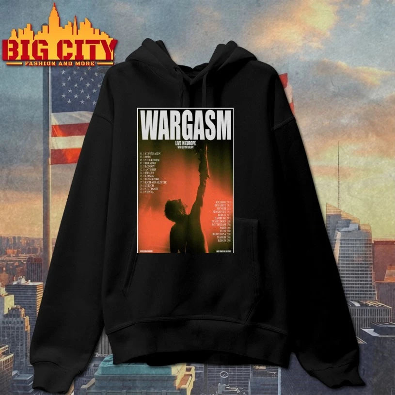 Best Wargasm Live In Europe 2025-2026 Tour Poster shirt