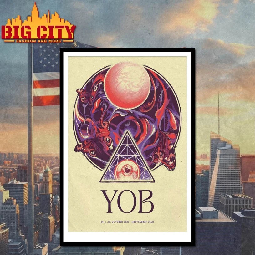 Best Yob Kulturkirken Jakob in Oslo Norway Oct 24-25 2025 Poster shirt