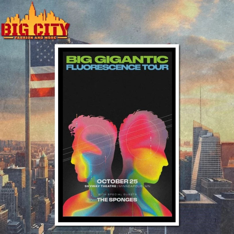 Big Gigantic Tour Skyway Theatre October 25 2025 Poster Shirt