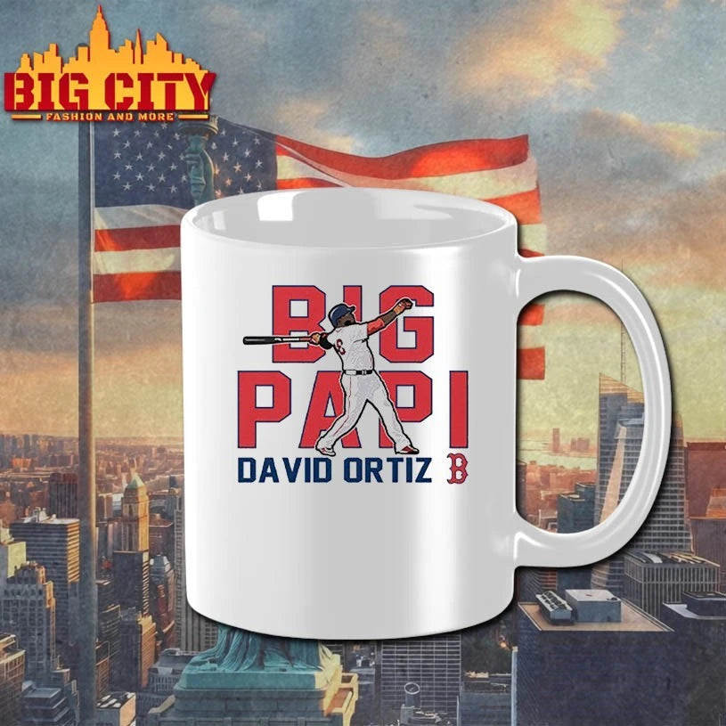 Big Papi David Ortiz Boston Red Sox Cooperstown Player Shirt