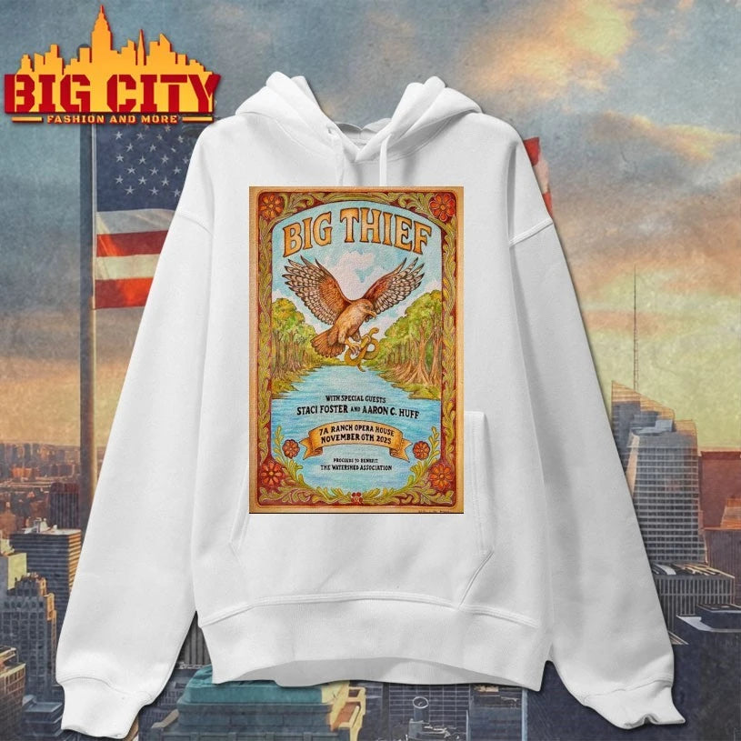 Big Thief Wimberley, Texas 2025 Poster shirts