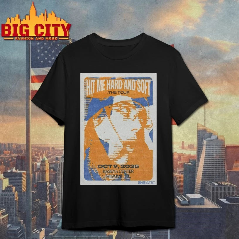 Billie Eilish 10.9.2025 Miami FL Poster shirt