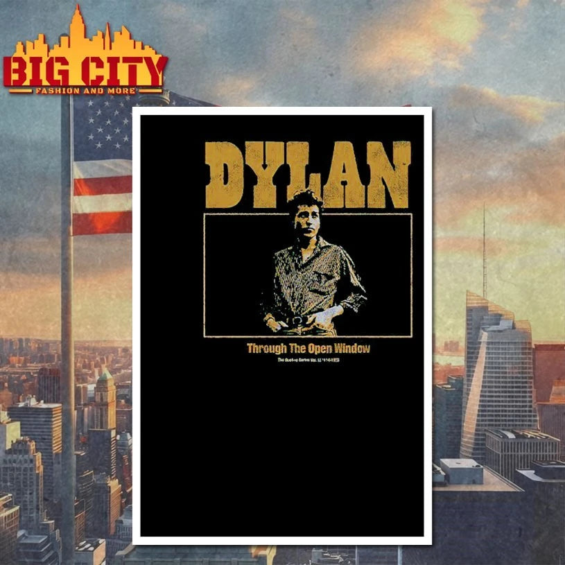 Bob Dylan Store Merch Through The Open Window shirt