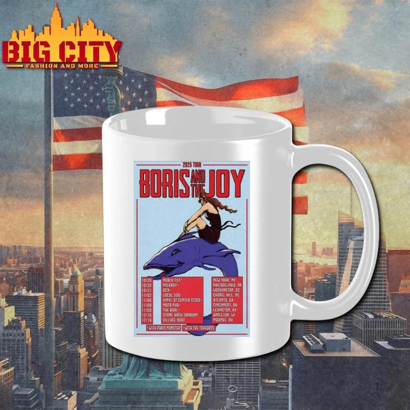 Boris And The Joy 2025 Tour Poster Shirt
