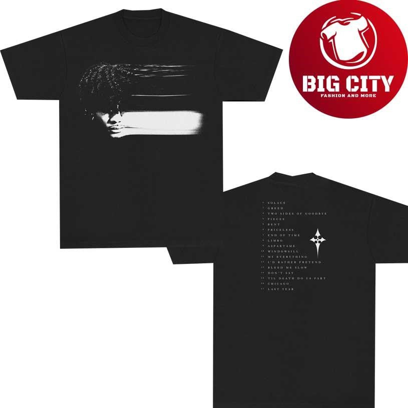Bryant Barnes Store Solace Tracklist 2025 New Two Sided Shirt