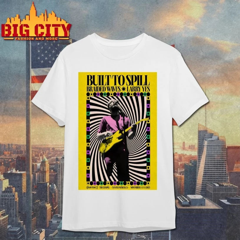 Built To Spill 11-11 11-13-2025 San Francisco CA Poster shirts