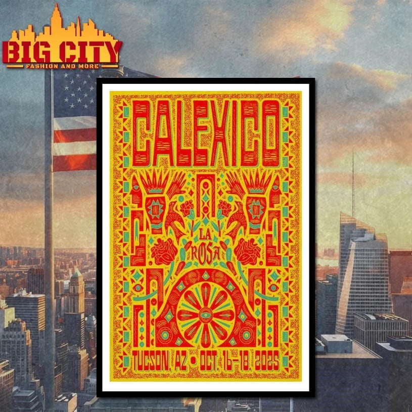 Calexico Show Tucson, AZ 10-16 10-18, 2025 Poster Shirt