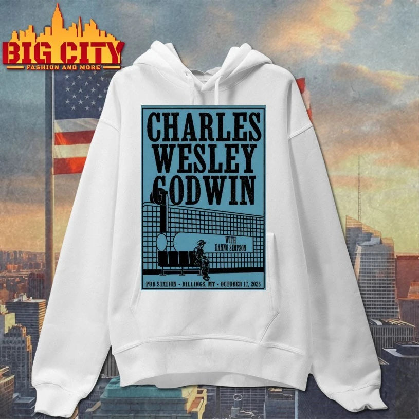 Charles Wesley Godwin 10.17.2025 Pub Station In Billings MT Poster Shirt