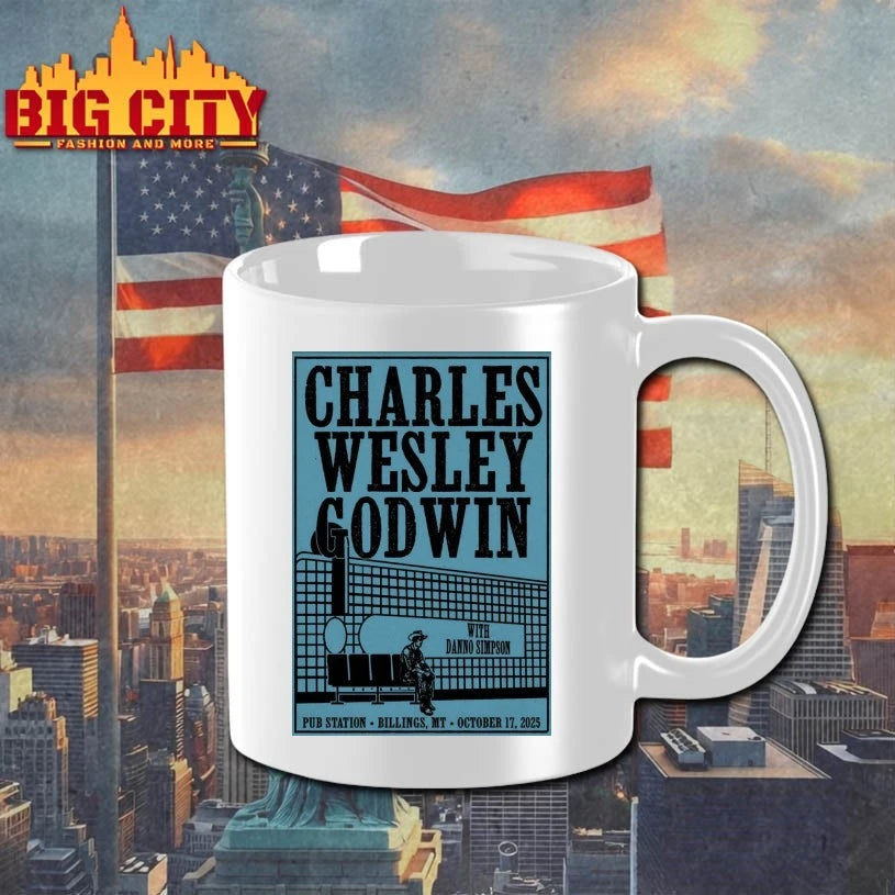 Charles Wesley Godwin 10.17.2025 Pub Station In Billings MT Poster Shirt