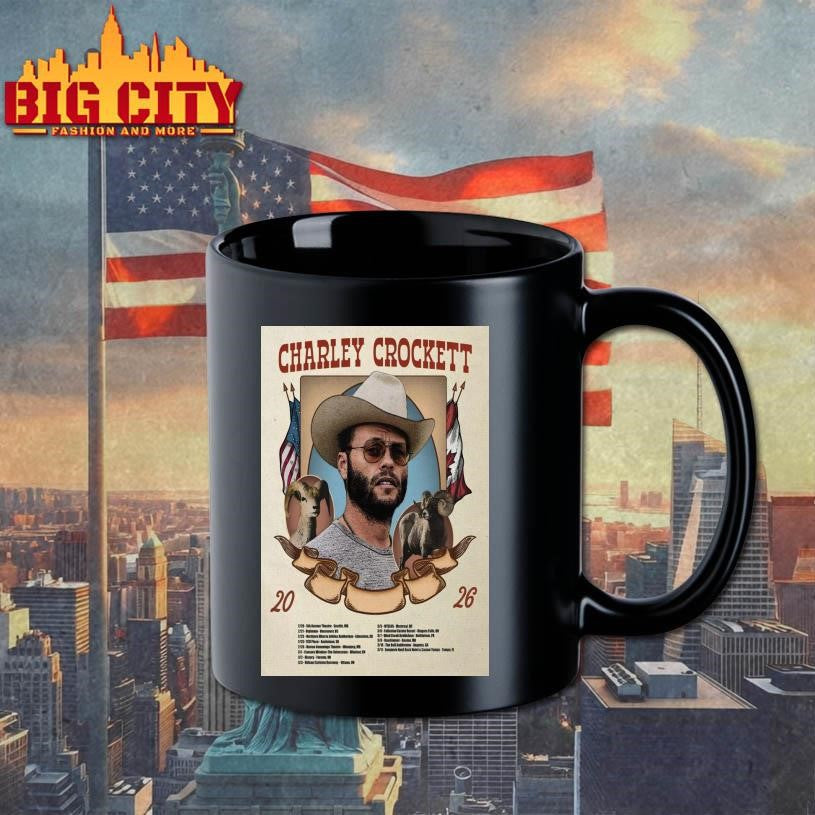 Charley Crockett Tour 2026 Poster Shirt