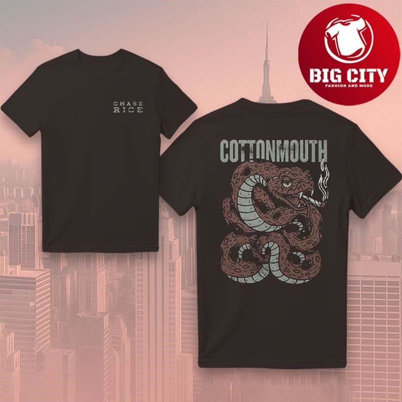 Chase Rice Cottonmouth 2025 New Two Sided Shirt