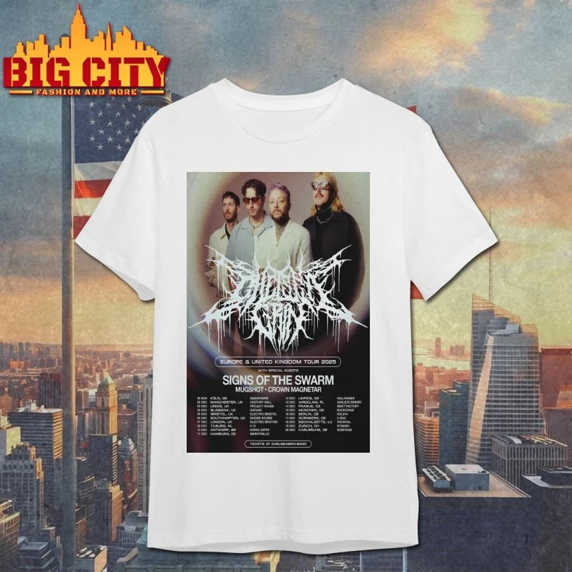 Chelsea Grin Tour Dec 2025 Poster shirt
