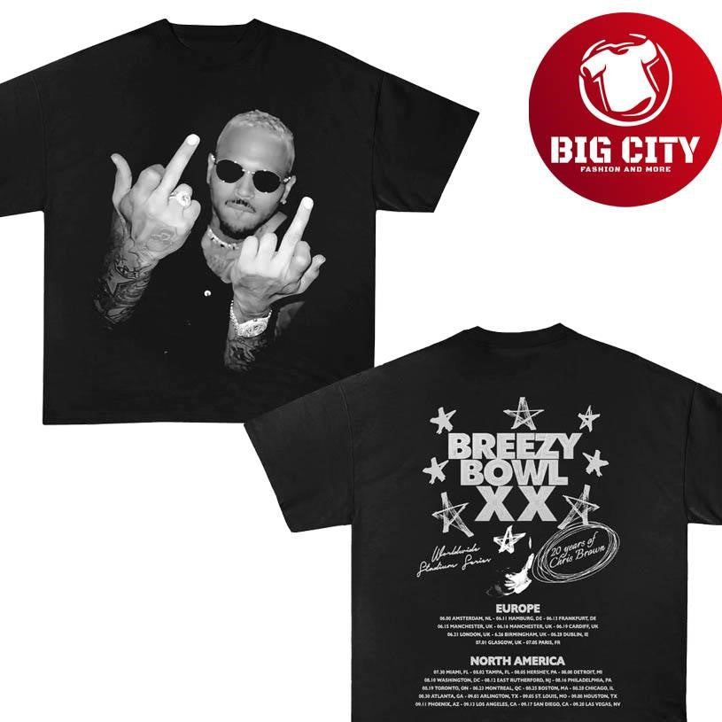 Chris Brown Vintage Middle Finger Vintage Shirt