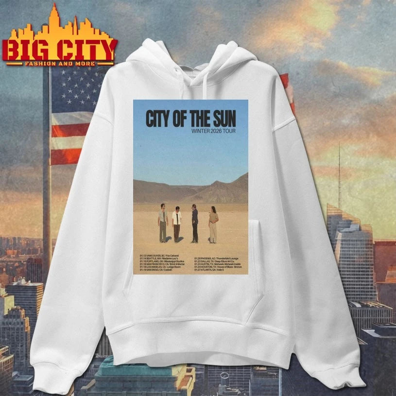 City Of The Sun Winter 2026 Tour Poster Shirt