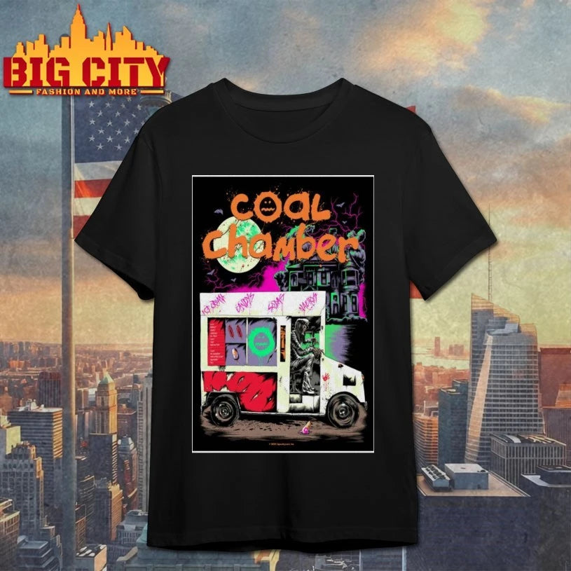 Coal Chamber x Rockabilia Halloween 2025 Poster Shirt