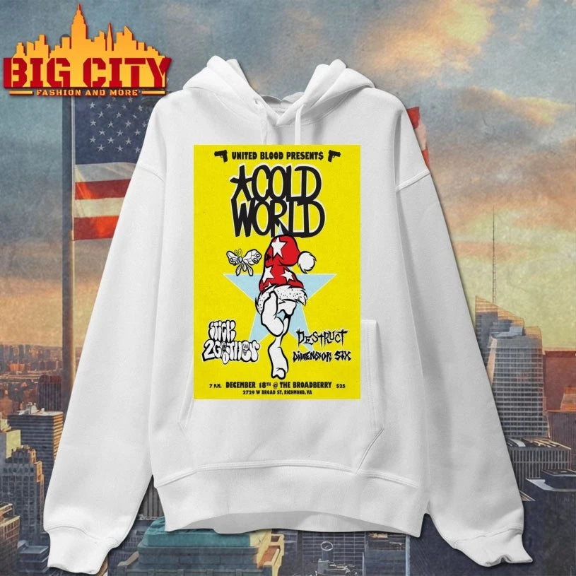 Cold World The Broadberry Richmond Dec 18 2025 Poster Shirt