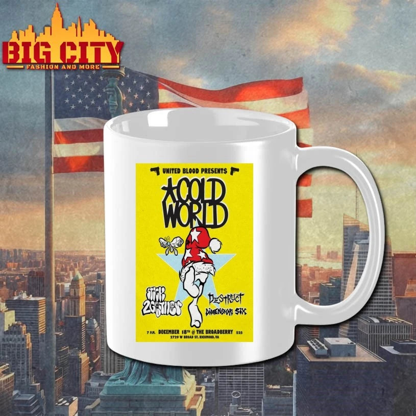 Cold World The Broadberry Richmond Dec 18 2025 Poster Shirt