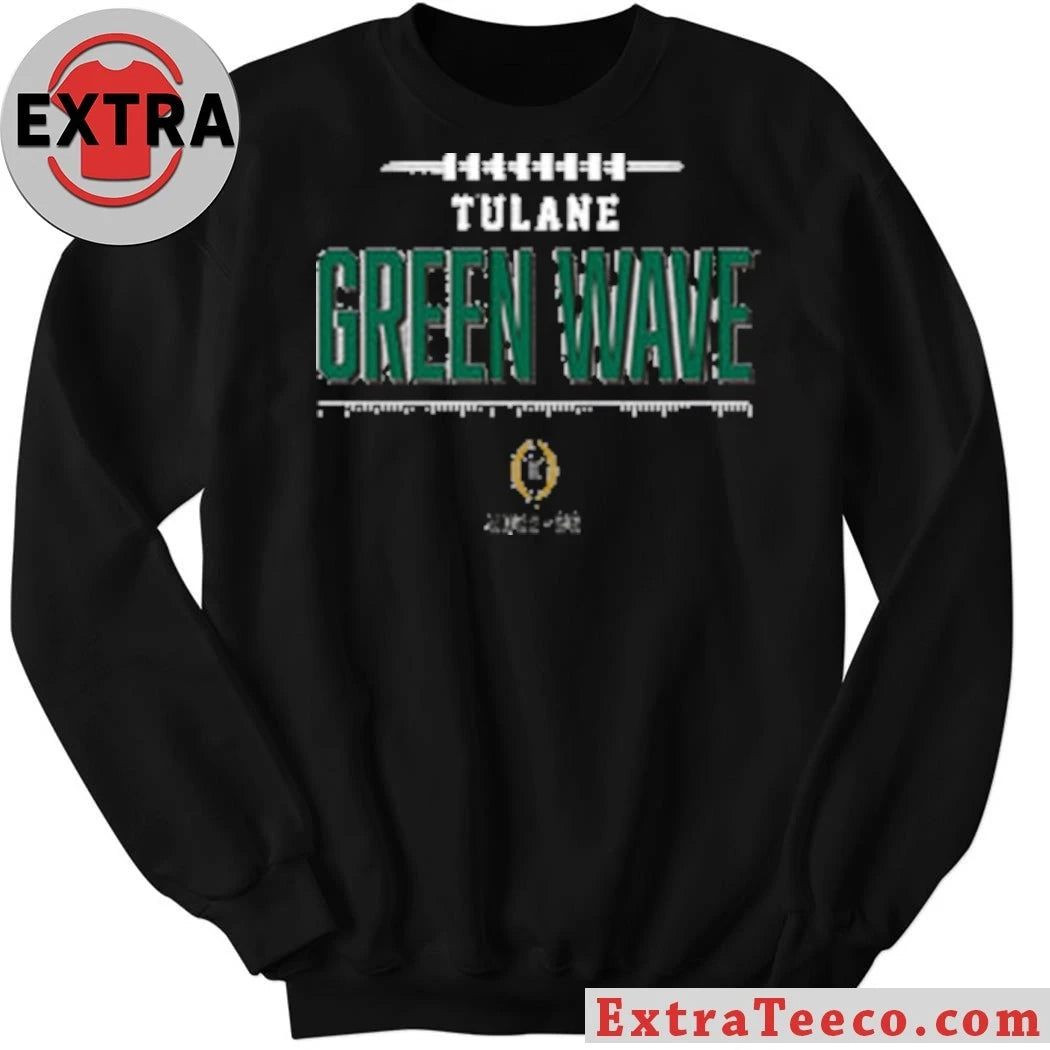 College Football Playoff 2025-26 Tulane Playoff Bound Logo Shirt