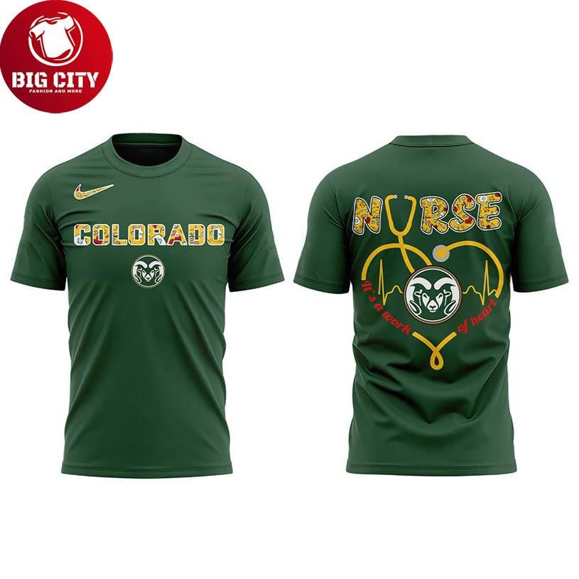 Colorado State Rams Nurses Night Of Appreciation And Love 2025 Two Sided Shirt
