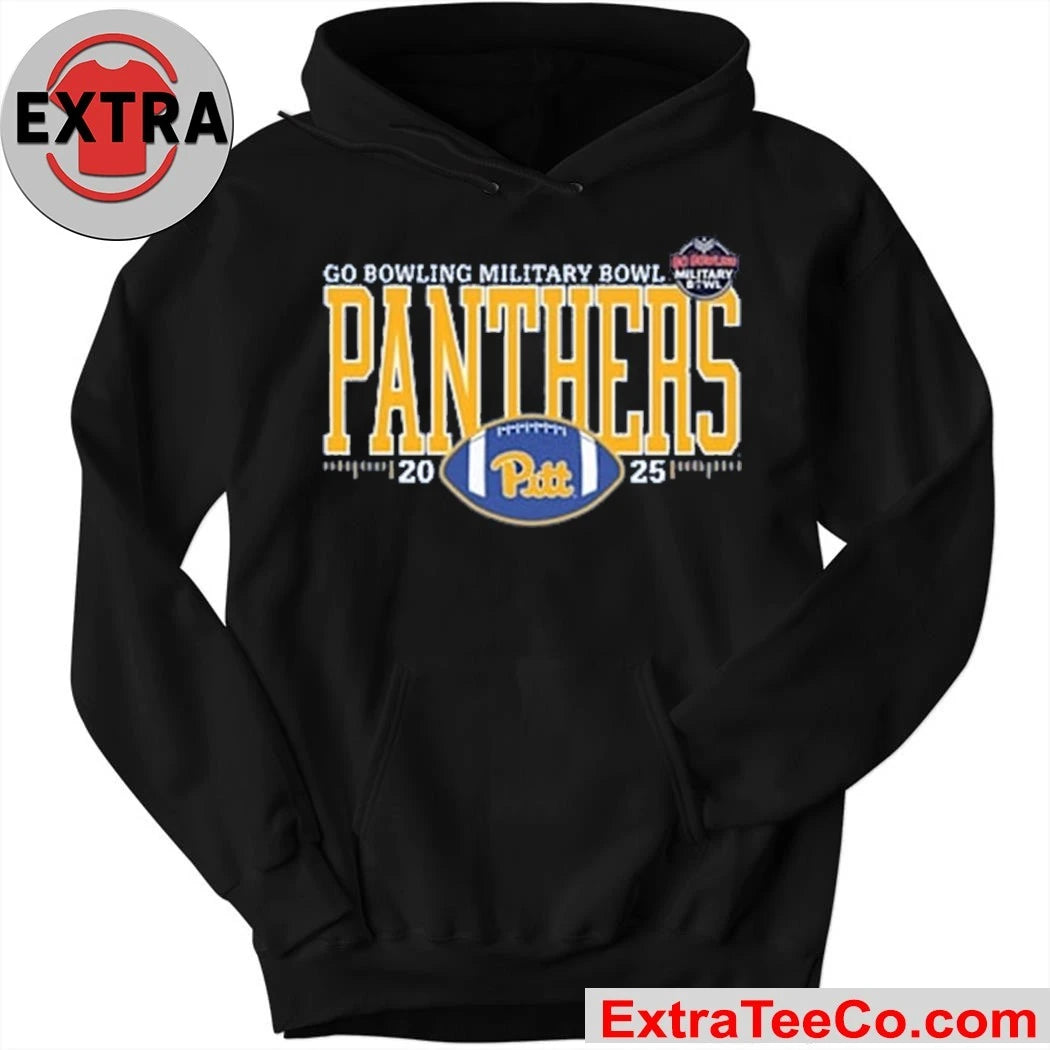 Colosseum Pitt Panthers OHT Military Appreciation Pitt Panthers Blue Blue 84 2025 Military Bowl Participant T-Shirt