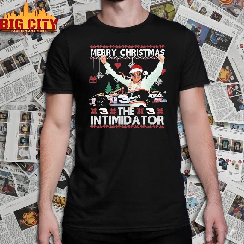 Dale Earnhardt Merry Christmas The Intimidator shirt