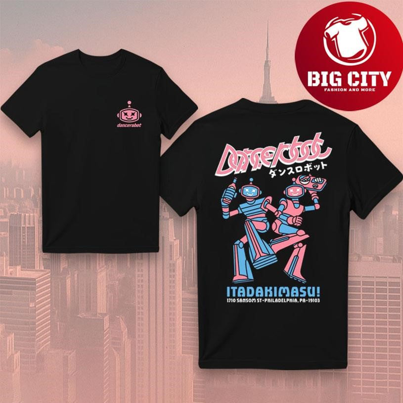 Dance Robot 2025 New Two Sided Shirt