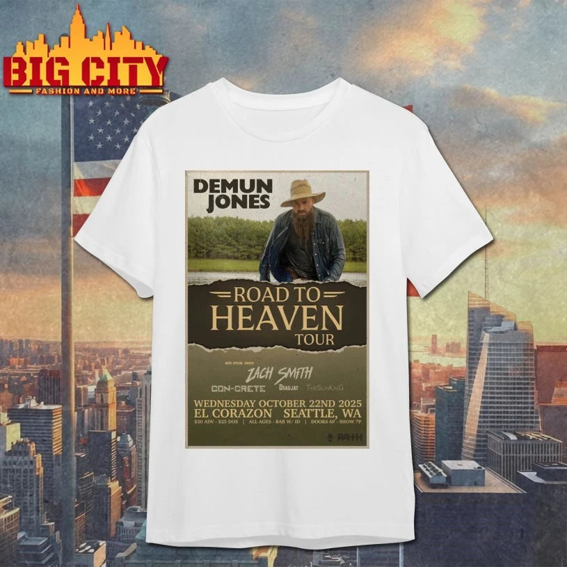 Demun Jones Fall Tour 2025 El Corazon Seattle WA Poster Shirt