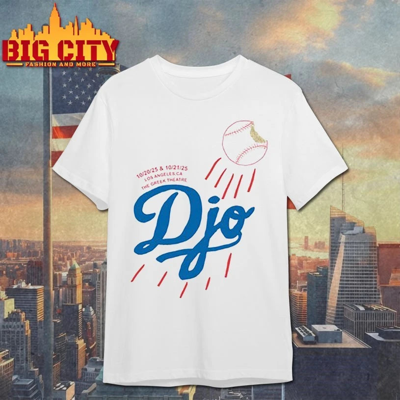 Djo Greek Theatre Oct 20, 2025 Los Angeles, CA Tour Shirt
