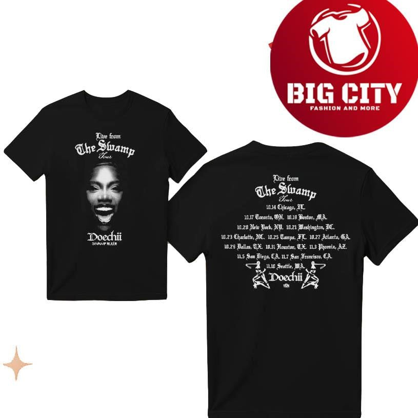 Doechii LFTS Tour 2025 Merchandise Shirt