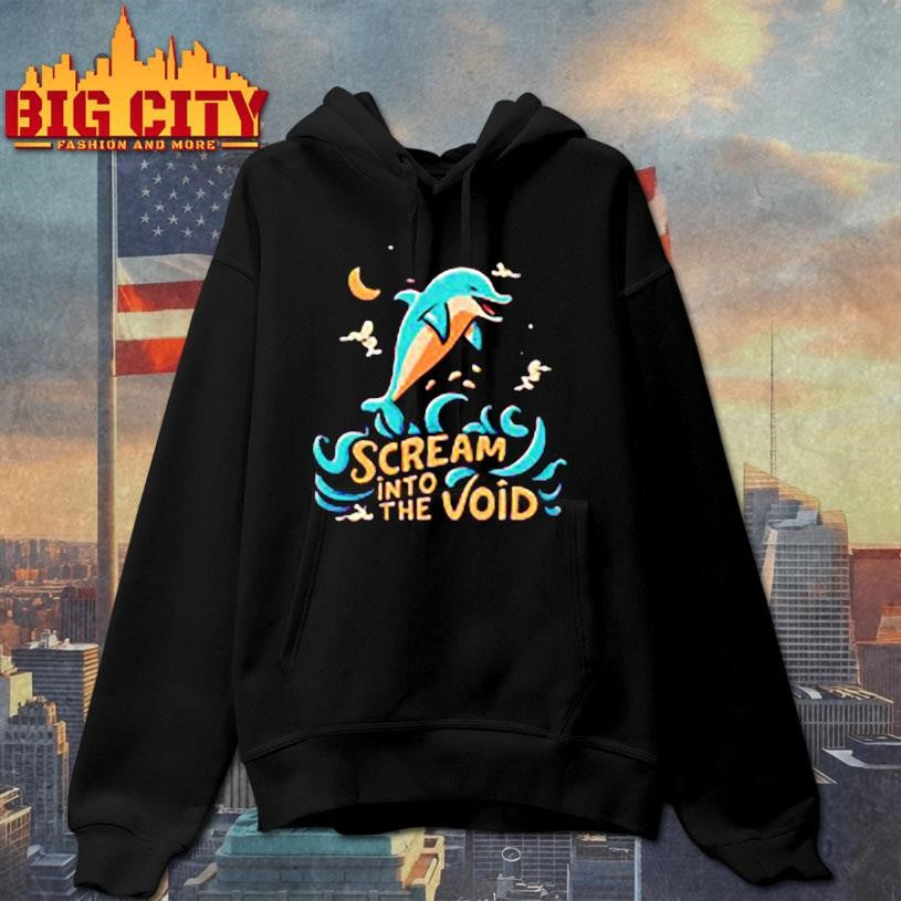 Dolphin Scream Into The Void Shirt