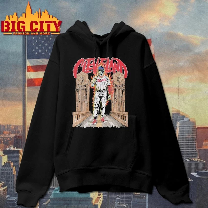 Donovan Mitchell Cleveland Skeleton shirts
