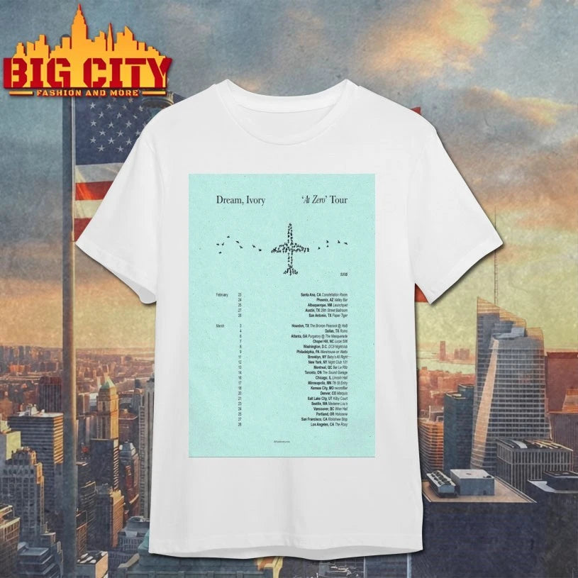 Dream Ivory At Zero Tour 2026 Poster Shirt