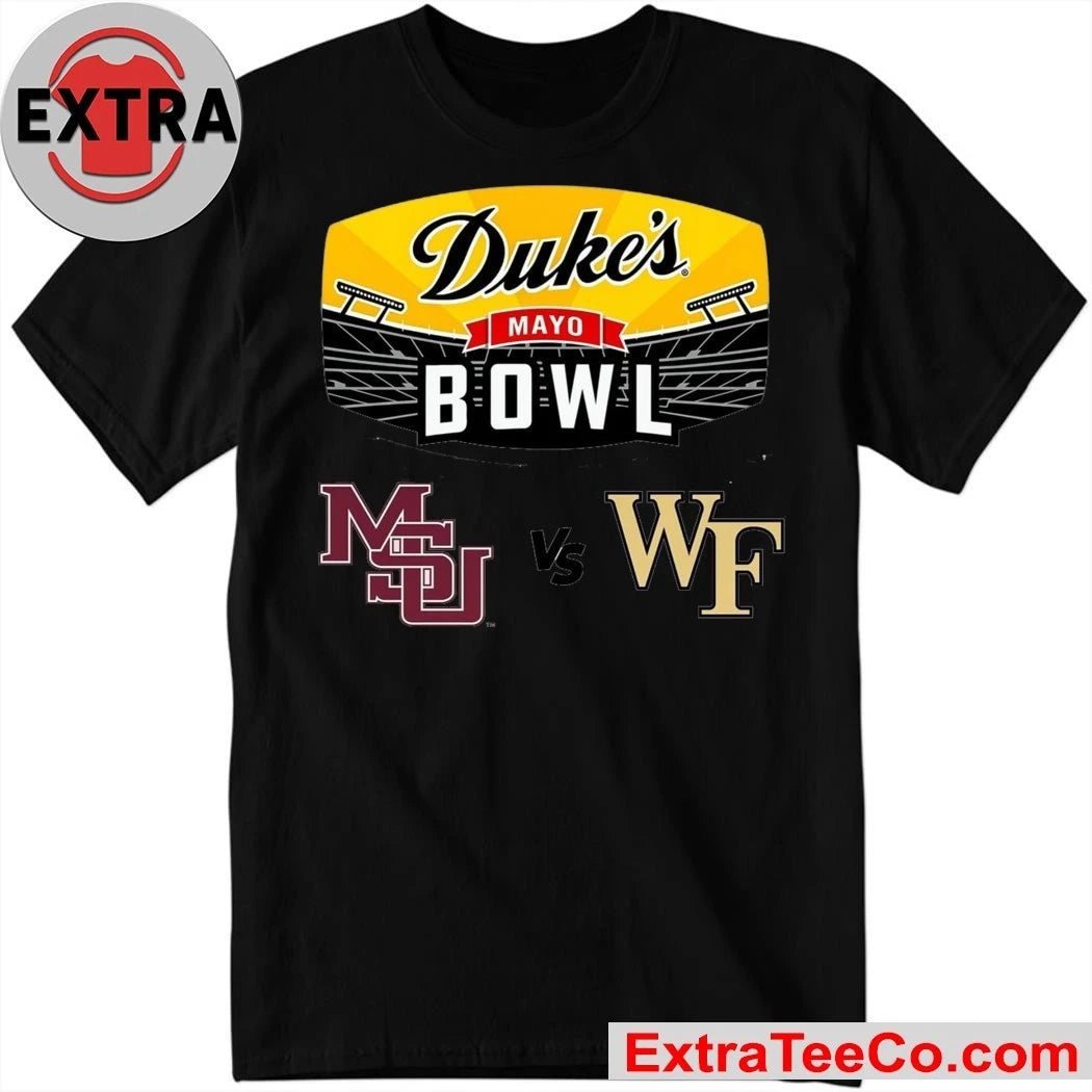 Duke’s Mayo Bowl 2026 will be a match between the Wake Forest Demon Deacons and the Mississippi State Bulldogs Shirt