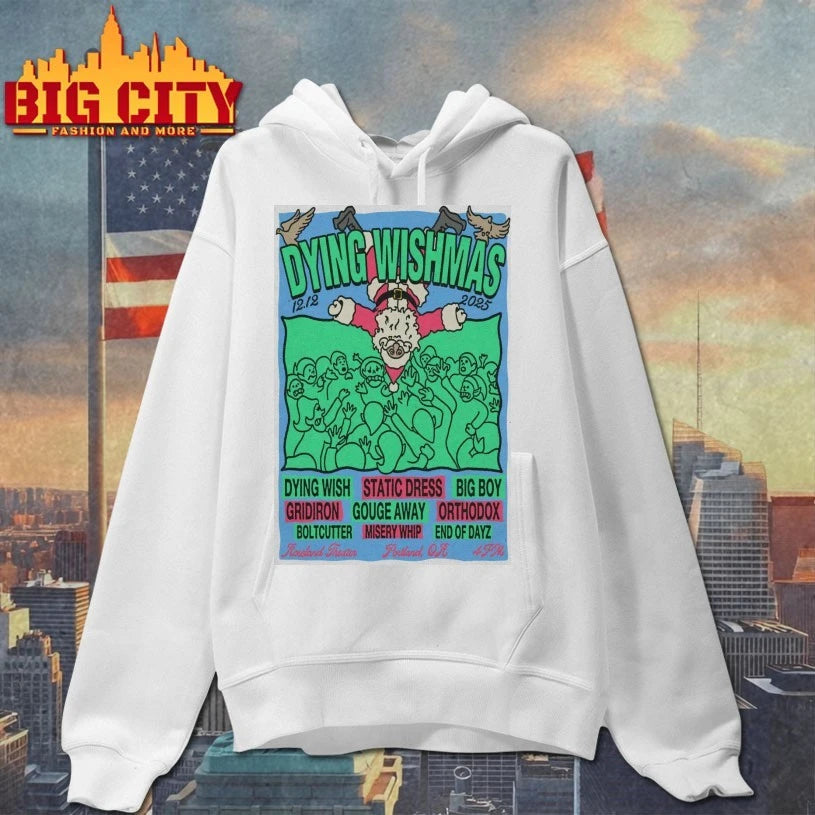 Dying Wishmas Roseland Theater, Portland December 12 2025 Poster Shirt