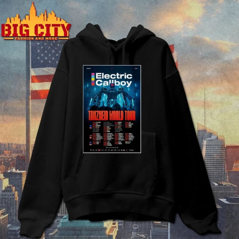 Electric Callboy Tanzneid World 2026 Poster Shirt