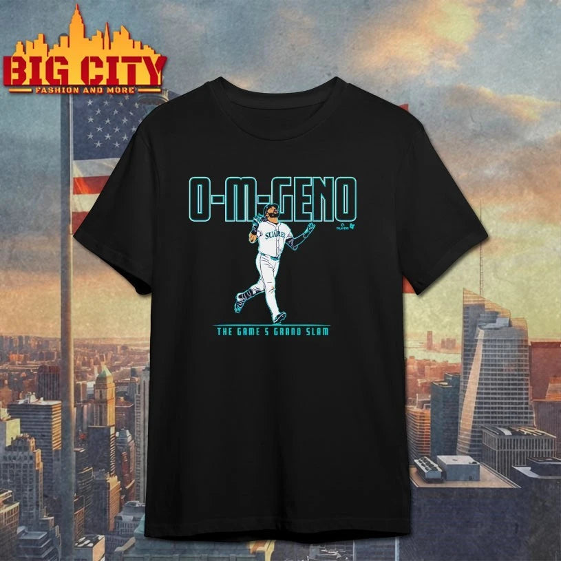 Eugenio Suarez O-M-GenoThe Game 5 Grand Slam Shirt