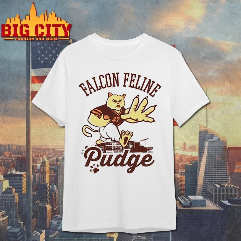 Falcon Feline Pudge the Cat Bowling Green Shirt