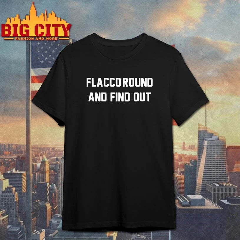 Flacco Round Find Out shirts