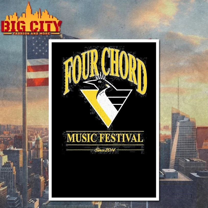 Four Chord Music Festival Penguins Shirt