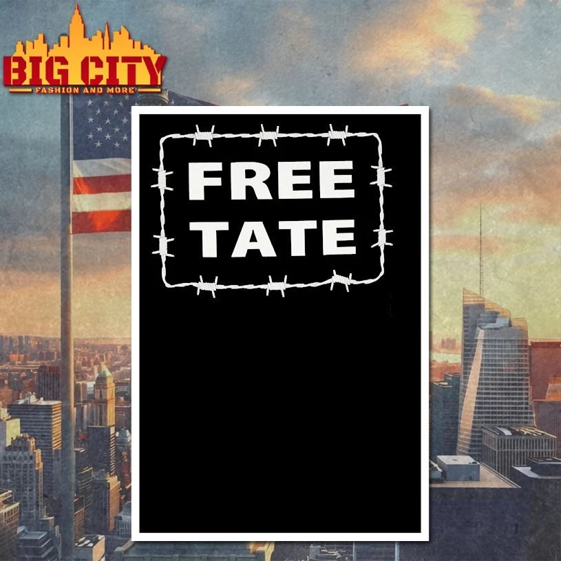 Free Tate Andrew Tate Top G text shirts